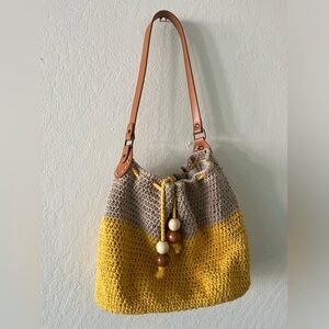 Hand made crochet bag